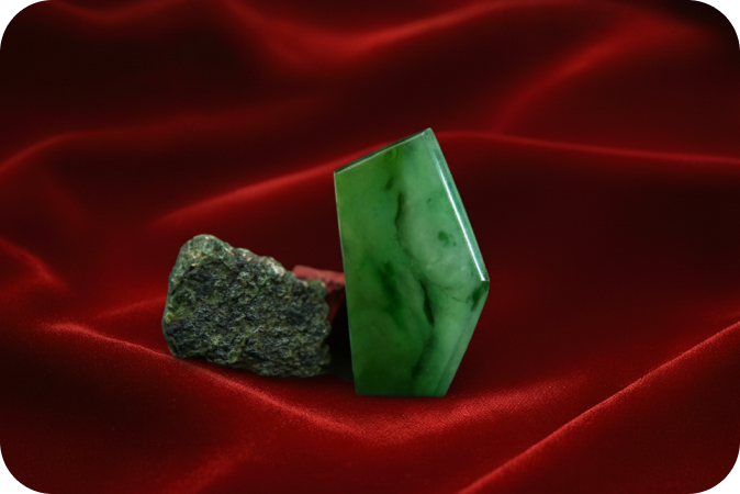 Moldavite stone