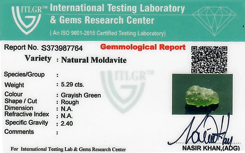 Moldavite stone - Image 2